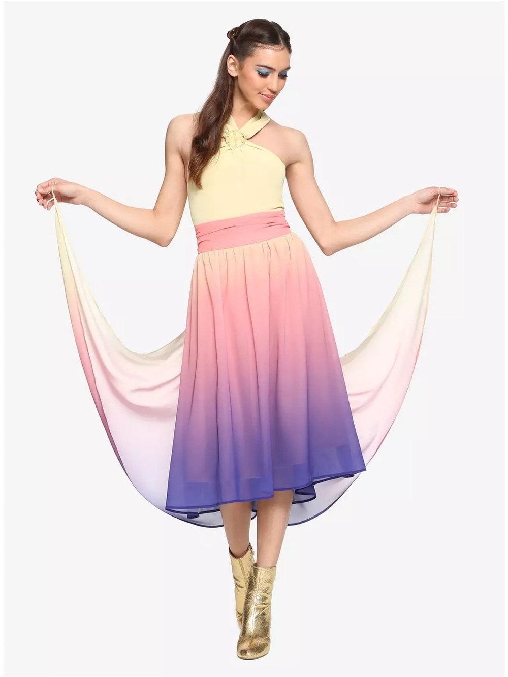 Her Universe Exclusive Padme Ombré Dress Star Wars: Episode ll NO SHAWL